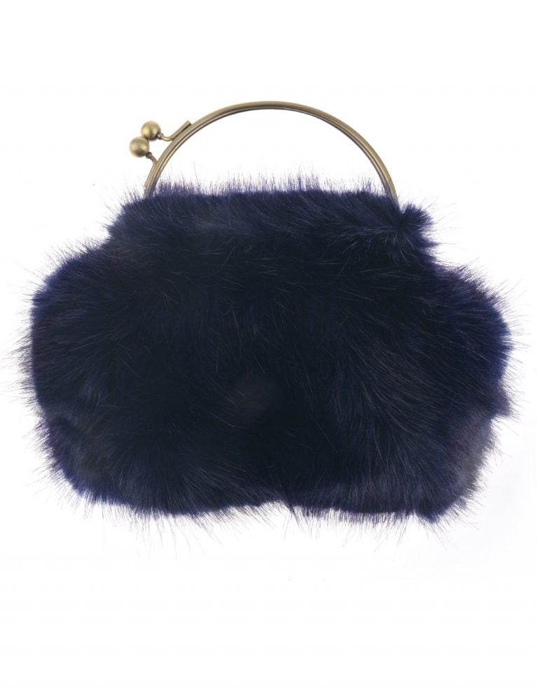 Fur Handbag - Majestico Gifts