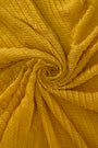 Diagonal Pleated Scarf with Frayed Edge - Majestico Gifts