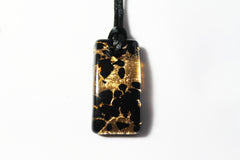 Murano Glass Pendant Necklace With Matching Earrings and Ring Set - Majestico Gifts